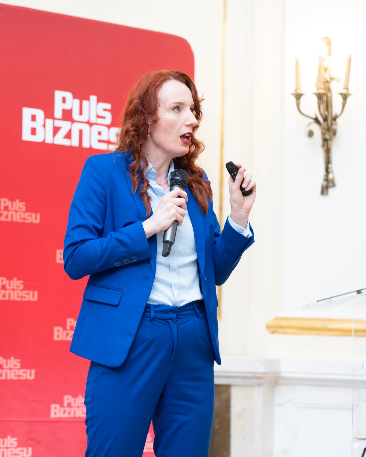 Anna Prończuk-Omiotek na konferencji Puls Biznesu