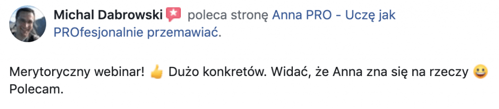 RekomendacjaMichał Dąbrowski